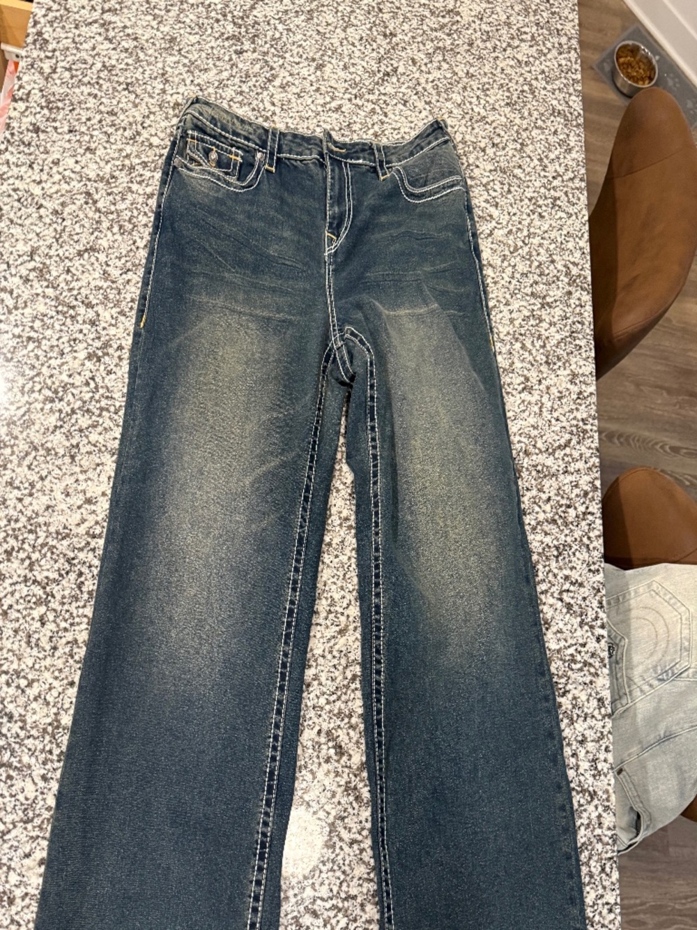 True Religions Bobbi Low Rise Baggy Jean